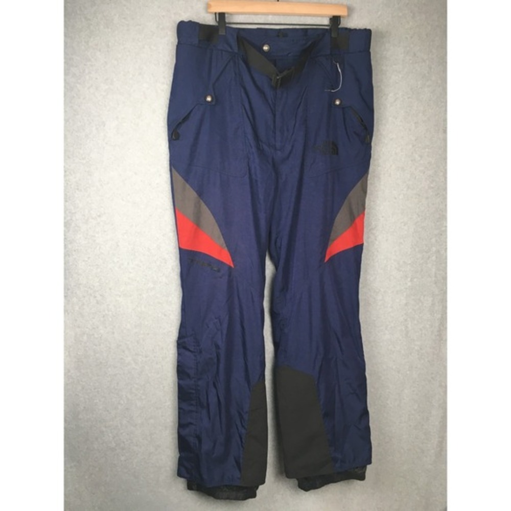 The North Face Mens XL Snow Ski Pants Blue‎ Waterproof Insulated Winter Outdoor